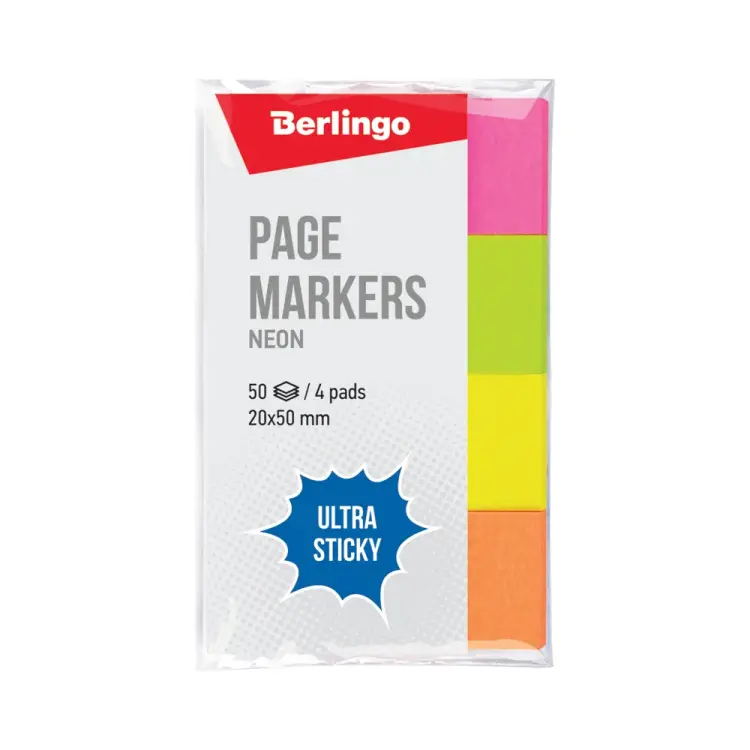 Флажки-закладки Berlingo Ultra Sticky LSz_41002