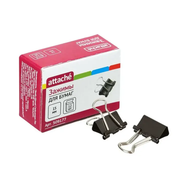 Зажим для бумаг Attache 509177