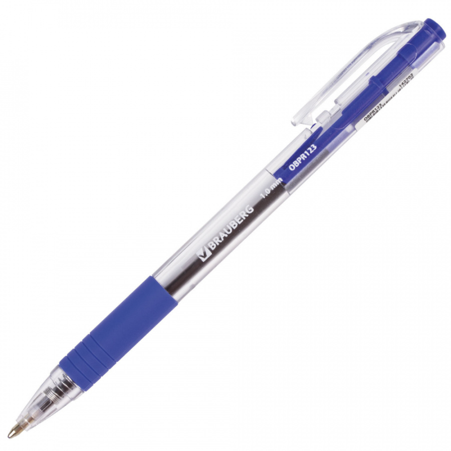 Автоматическая масляная ручка шариковая BRAUBERG Click