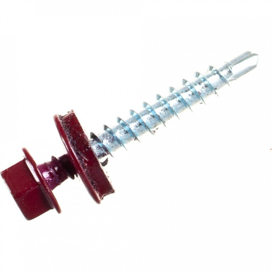 Кровельный саморез Госкреп 4.8х35 RAL3005 красное вино (60 шт.)