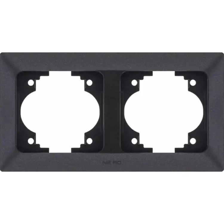 Горизонтальная двухместная рамка NE-AD Aras 93-24-16