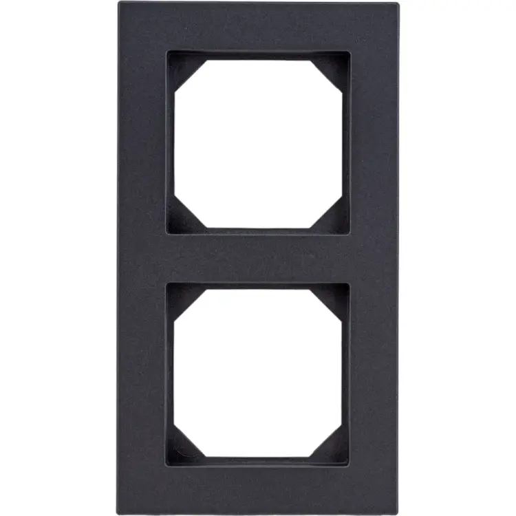 Двойная рамка для розеток LIREGUS Эпсилон 14-245-02 Е/J 28-117