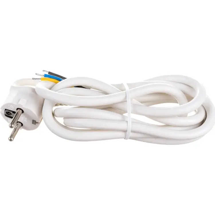 Сетевой шнур ЭРА U-3x1,5-2m-W Б0048706 Сетевой шнур ЭРА U-3x1,5-2m-W Б0048706