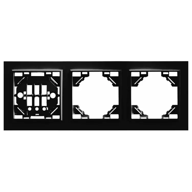 Трехместная горизонтальная рамка STEKKER PFR00-9003-03 Эрна 39484