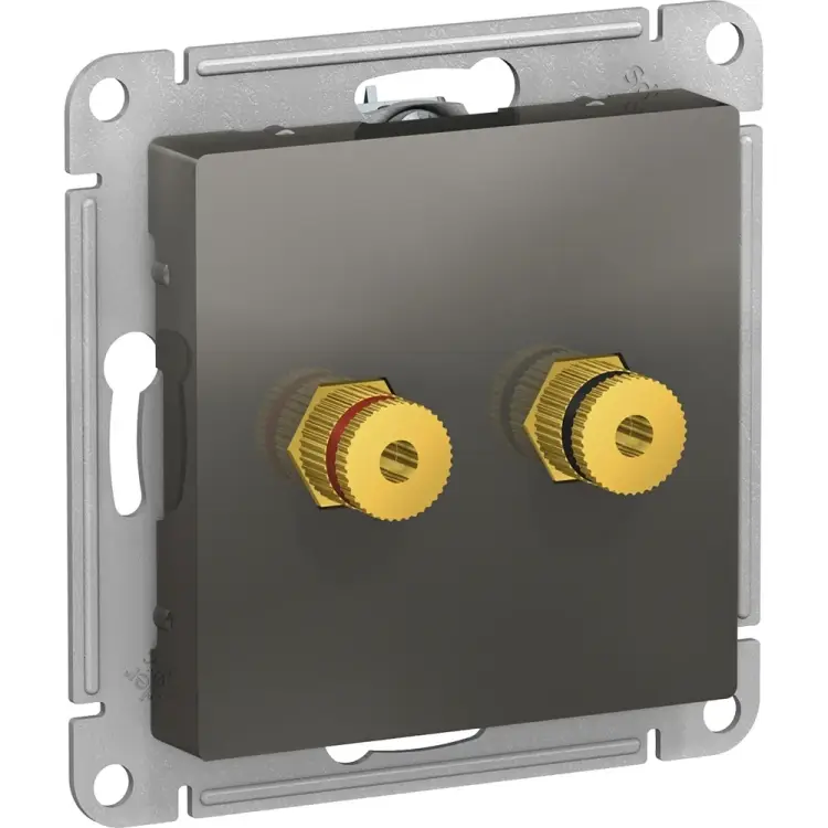 Двухместная аудиорозетка Systeme Electric AtlasDesign ATN000987