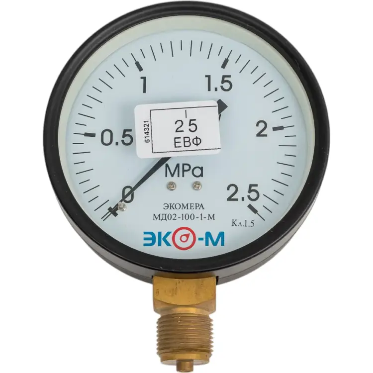 Манометр ЭКО-М Экомера МД02-100-М-2,5МПа