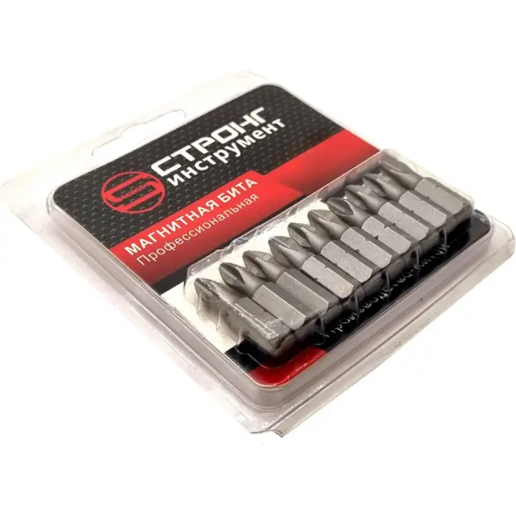 Бита магнитная Strong стп-931 РН3x25 стп-93100325 Бита магнитная Strong стп-931 РН3x25 стп-93100325