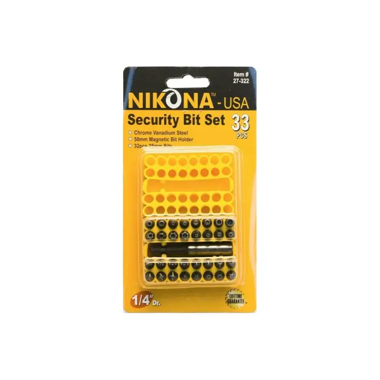 Набор насадок для отверток NIKONA 27-322 Набор насадок для отверток NIKONA 27-322