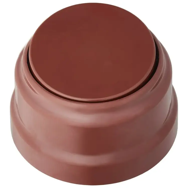 Одноклавишный выключатель BYLECTRICA серия РЕТРО А16-2211 коричневый