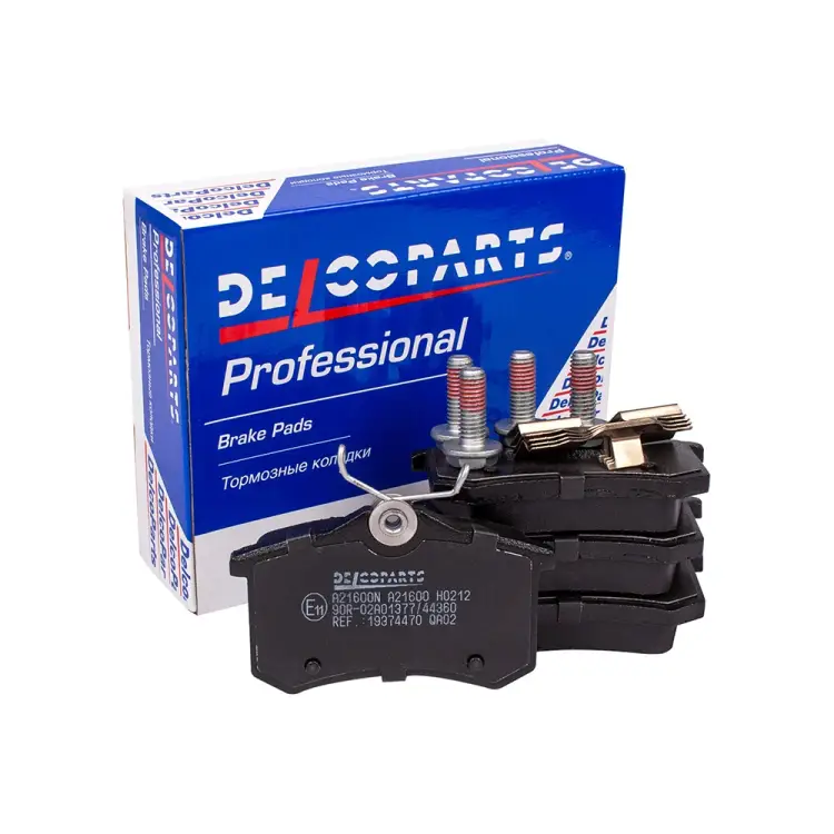 Задние дисковые колодки тормозные Delcoparts 19374470 Задние дисковые колодки тормозные Delcoparts 19374470