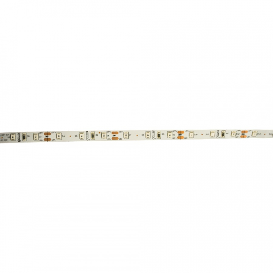 Лента Gauss LED 2835/60-SMD 4.8W 12V DC