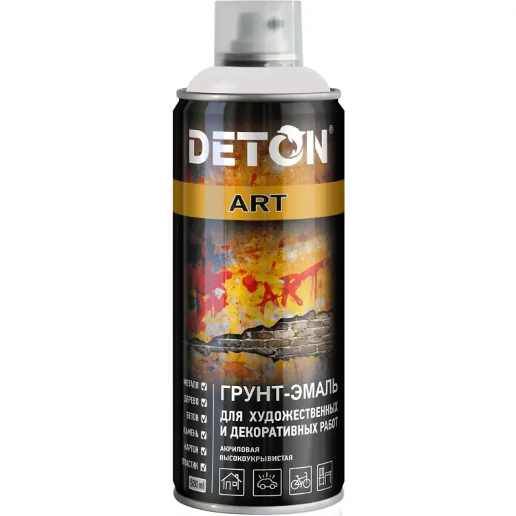 Грунт-эмаль для художественных и декоративных работ Deton DTN-A07702 Грунт-эмаль для художественных и декоративных работ Deton DTN-A07702