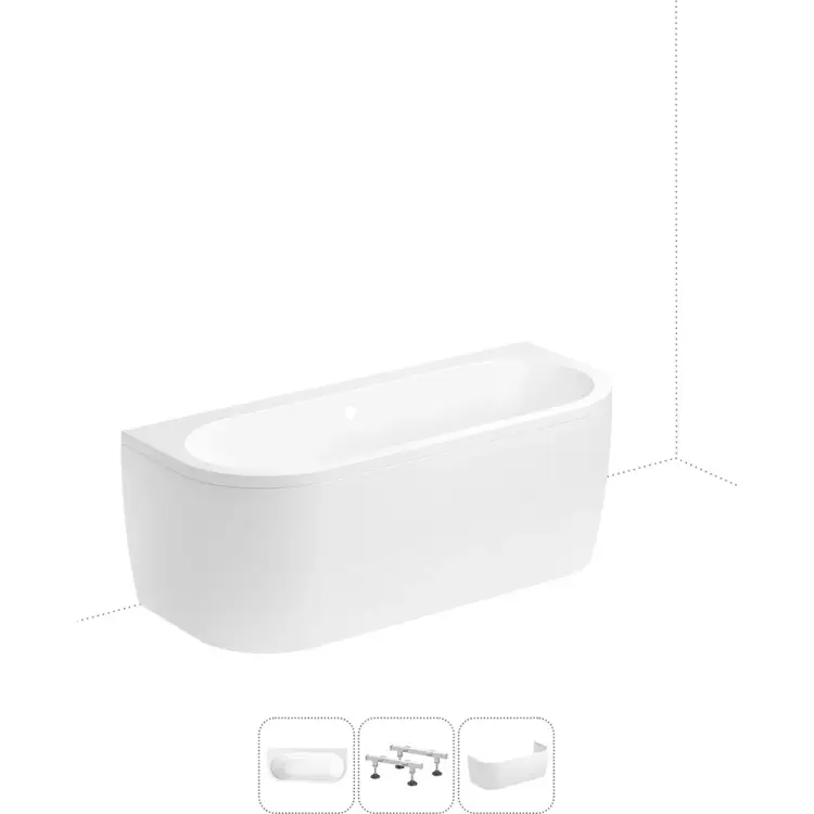 Акриловая ванна Lavinia Boho Art S2-37080075