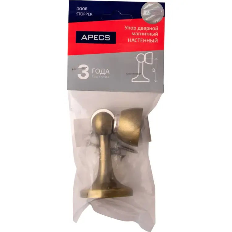 Дверной упор APECS DS-2761-M-AB 11684