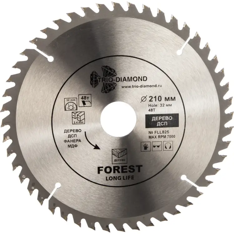 Пильный диск TRIO-DIAMOND FLL825 Пильный диск TRIO-DIAMOND FLL825