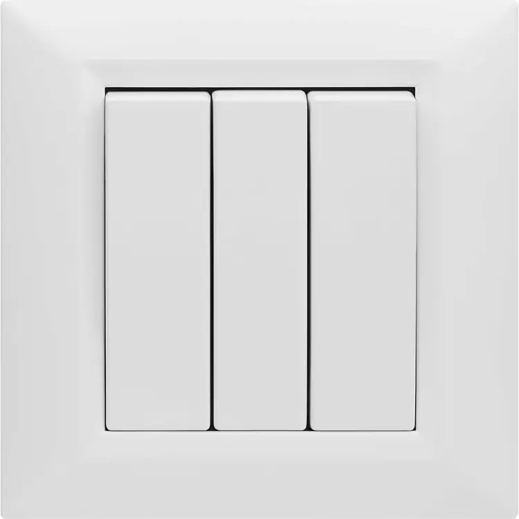 Трехклавишный выключатель Vesta Electric Roma FVK010301BEL