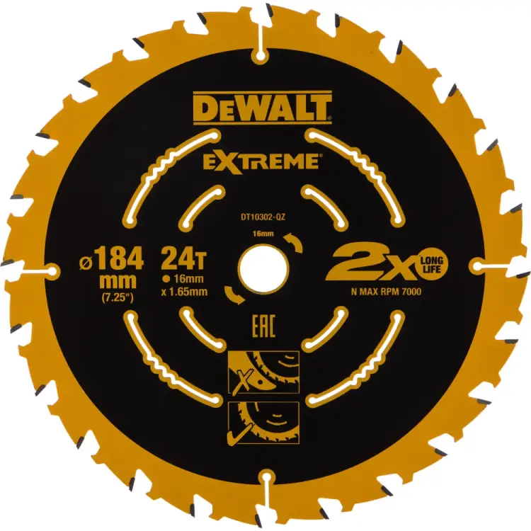 Диск пильный Dewalt DT 10302