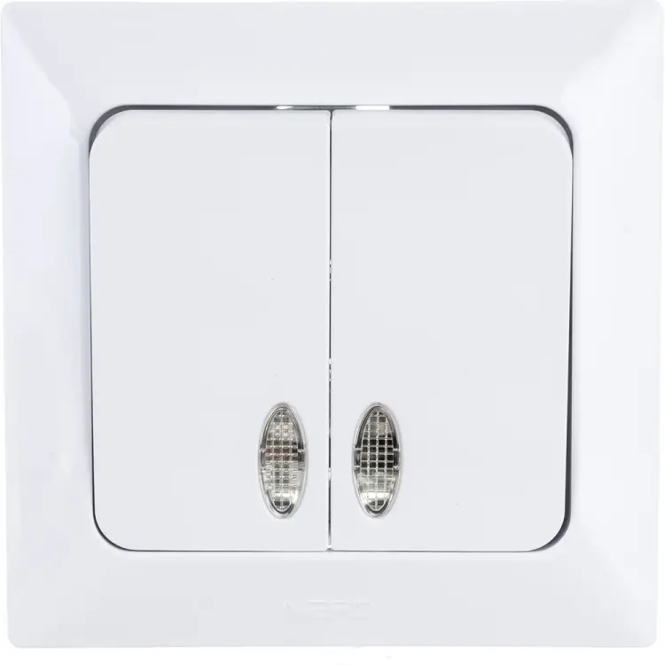 Двухклавишный выключатель NE-AD Aras 93-110-03I