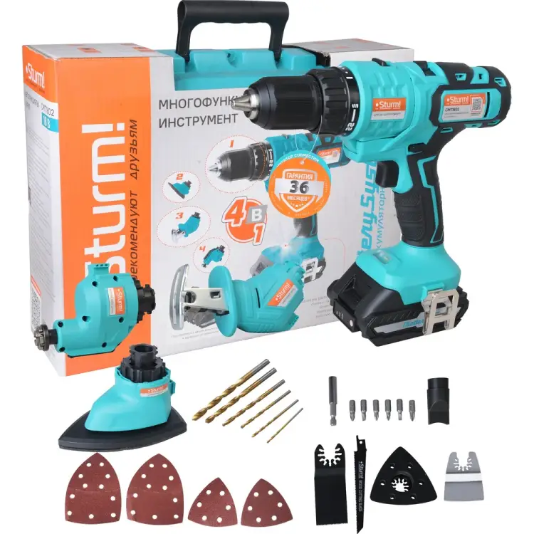 Аккумуляторный инструмент Sturm CMT1802 Аккумуляторный инструмент Sturm CMT1802