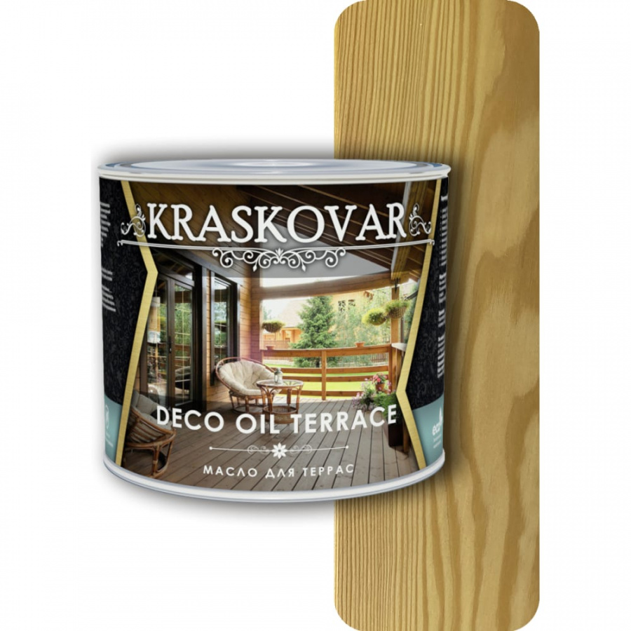 Масло для террас Kraskovar Deco Oil Terrace