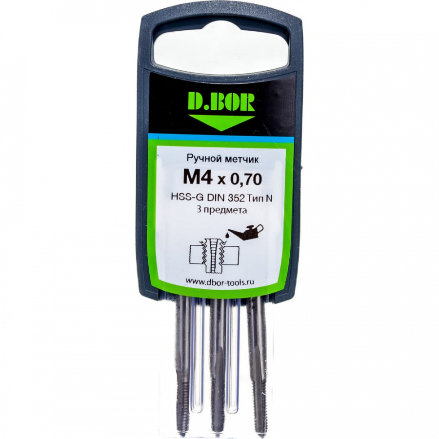 Ручной метчик D.BOR 9G10M04-0702D