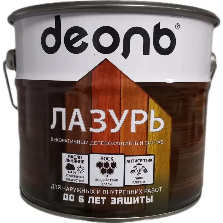 Декоративный деревозащитный состав Деоль DZSO27 Декоративный деревозащитный состав Деоль DZSO27