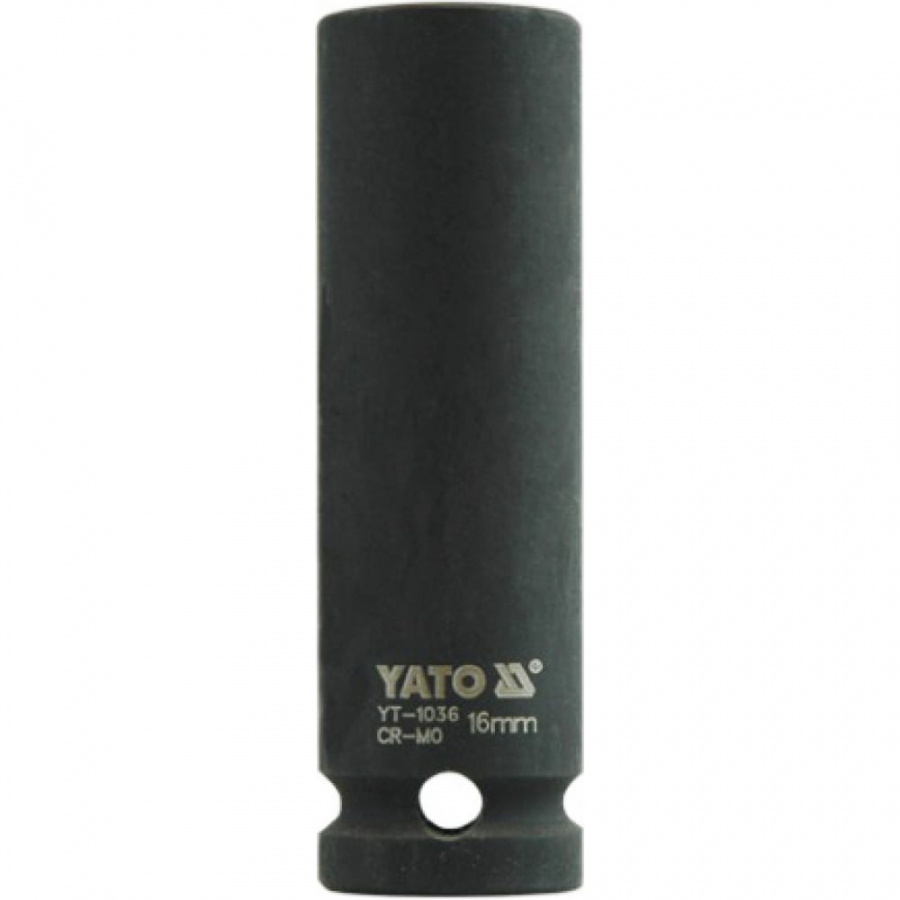 Удлиненная ударная шестигранная головка торцевая YATO YT-1036