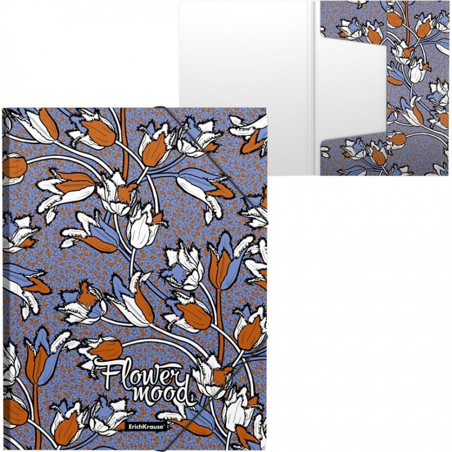 Пластиковая папка ErichKrause Tulips