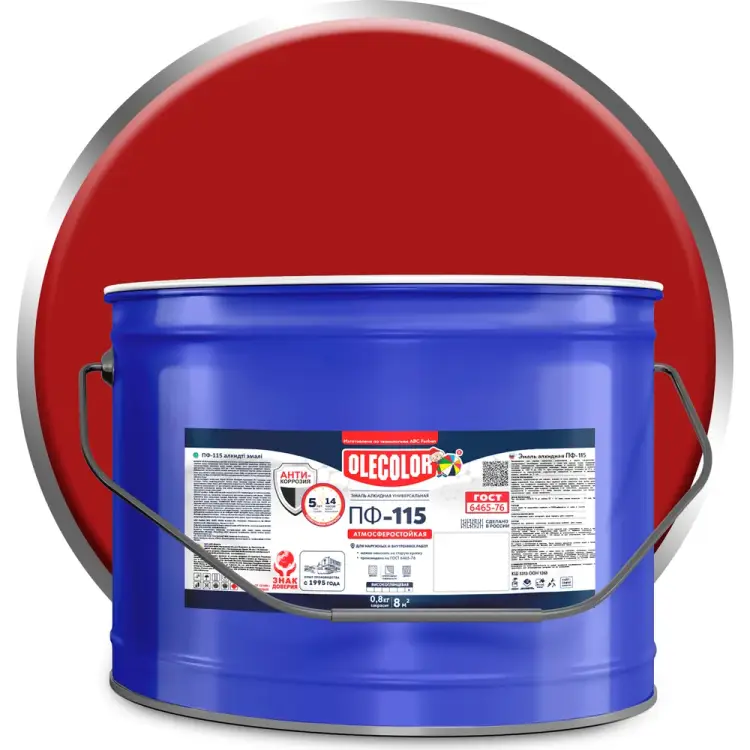 Эмаль Olecolor ПФ-115 4300005177 Эмаль Olecolor ПФ-115 4300005177