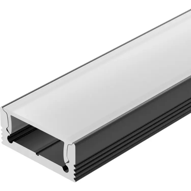 Профиль Arlight SL-SLIM-H7-2000 BLACK 037110