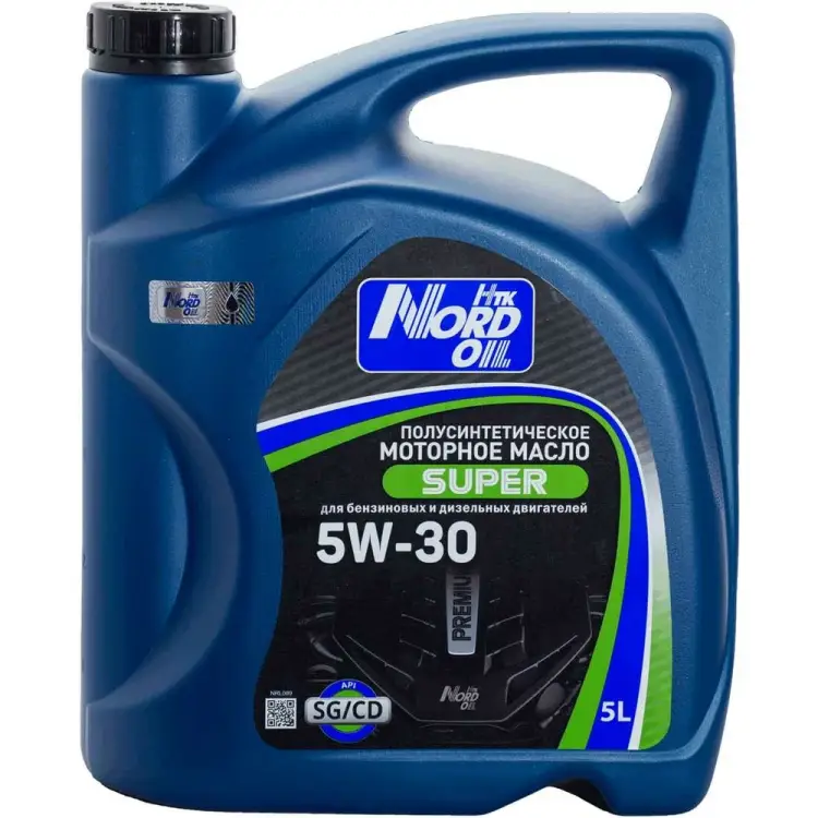 Моторное масло NORD OIL Super 5W-30 SG/CD NRL089