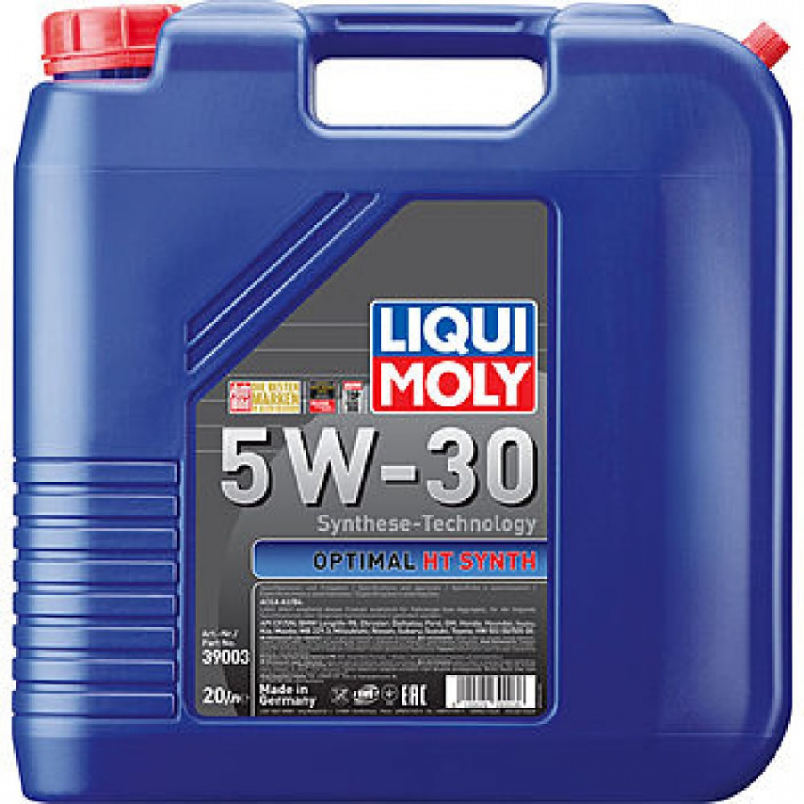 HC-синтетическое моторное масло LIQUI MOLY Optimal HT Synth 5W-30