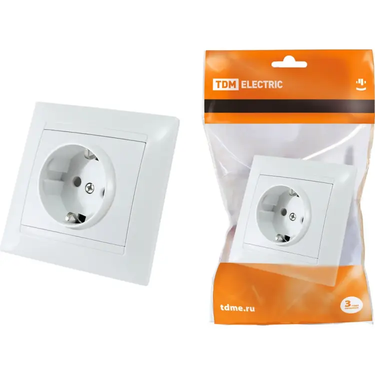 Розетка TDM ELECTRIC Лама SQ1815-0011