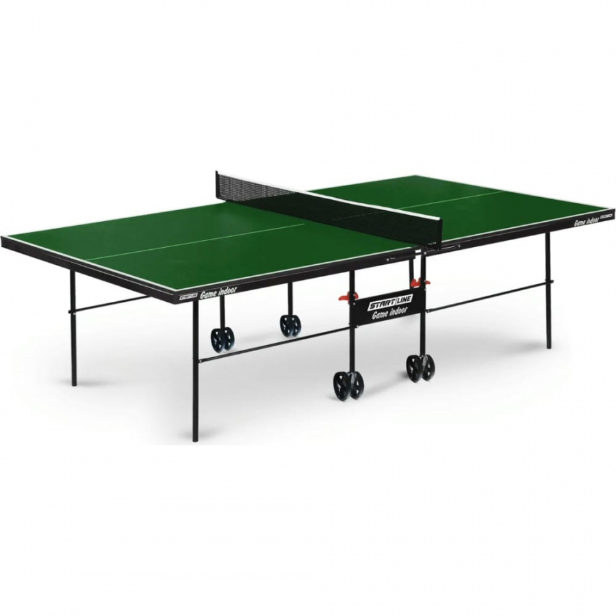 Любительский теннисный стол для помещений Start Line Game Indoor green