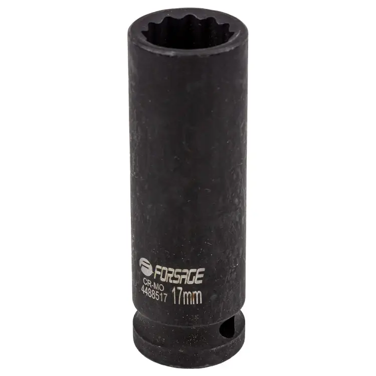 Глубокая двенадцатигранная головка ударная Forsage f-4488517 F-4488517(54915) Глубокая двенадцатигранная головка ударная Forsage f-4488517 F-4488517(54915)