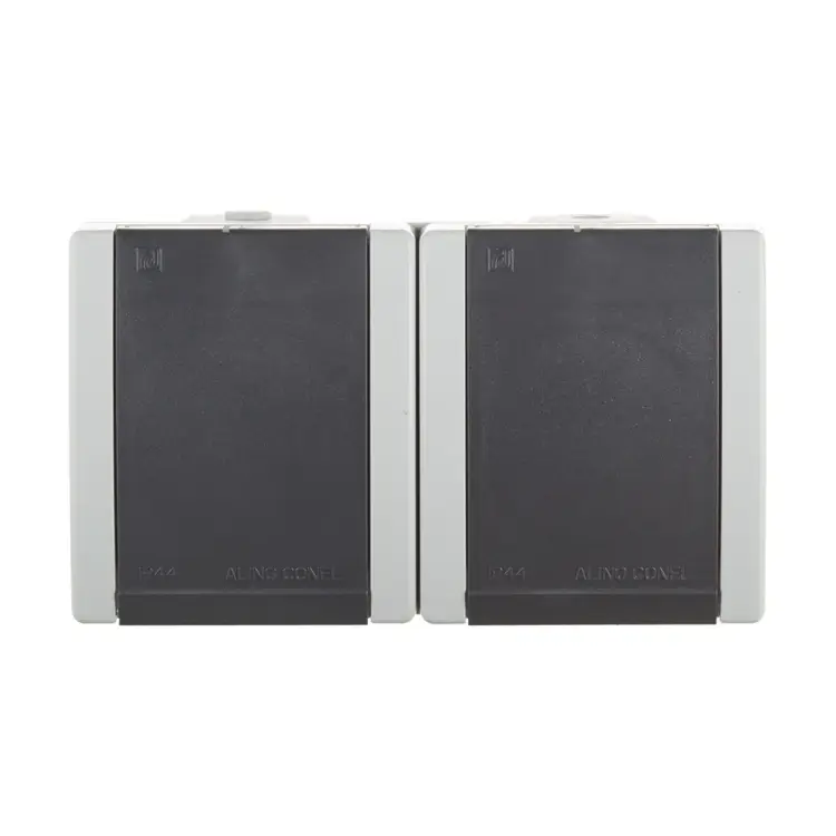 Двойная розетка Aling-conel POWER 2412.1A 117035