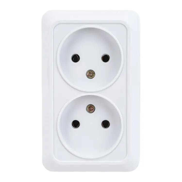 Двойная розетка Intro Quadro Б0053792