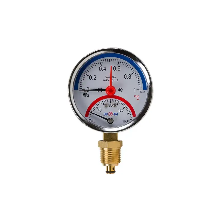 Термоманометр ЭКО-М Экомера МД04-80-G-1МПа-160-РИ