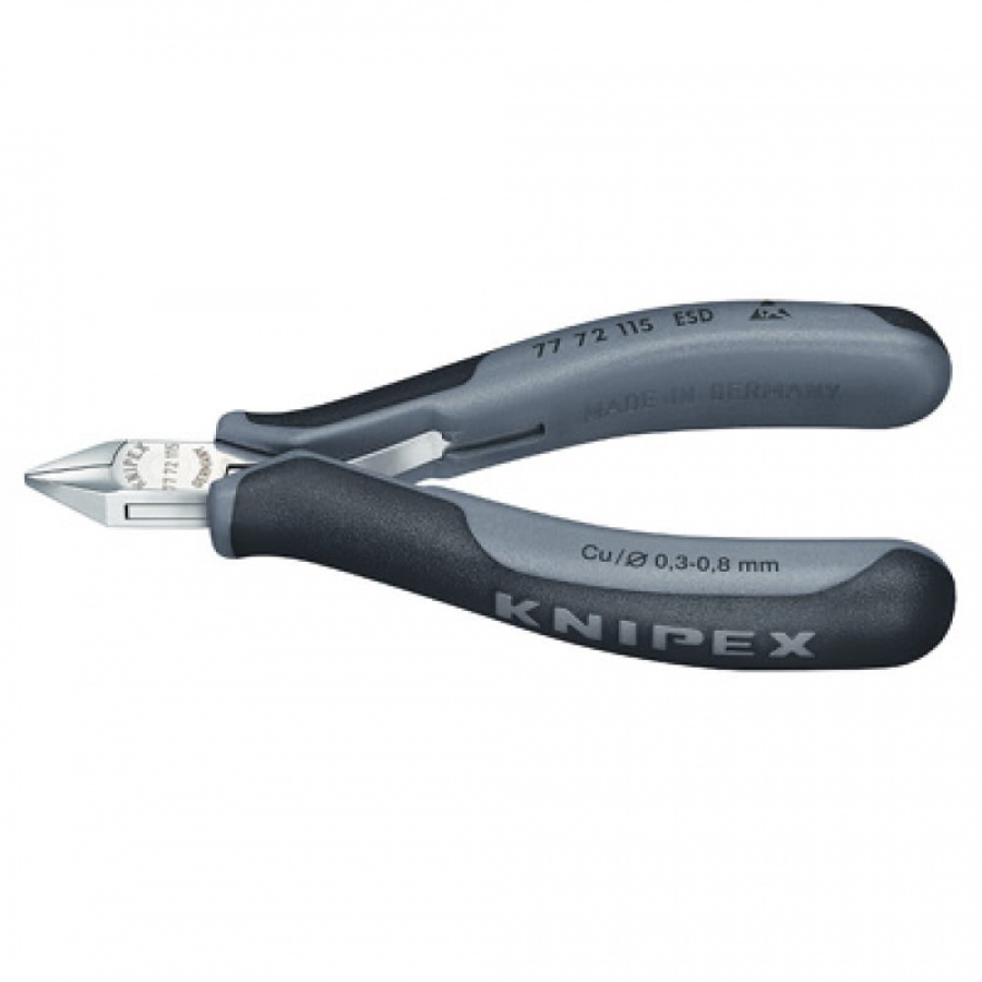 Бокорезы для электроники Knipex KN-7772115ESD