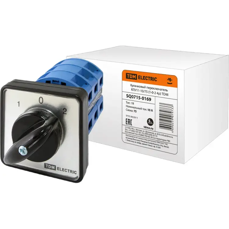 Переключатель TDM ELECTRIC КПУ11-10/75 SQ0715-0169