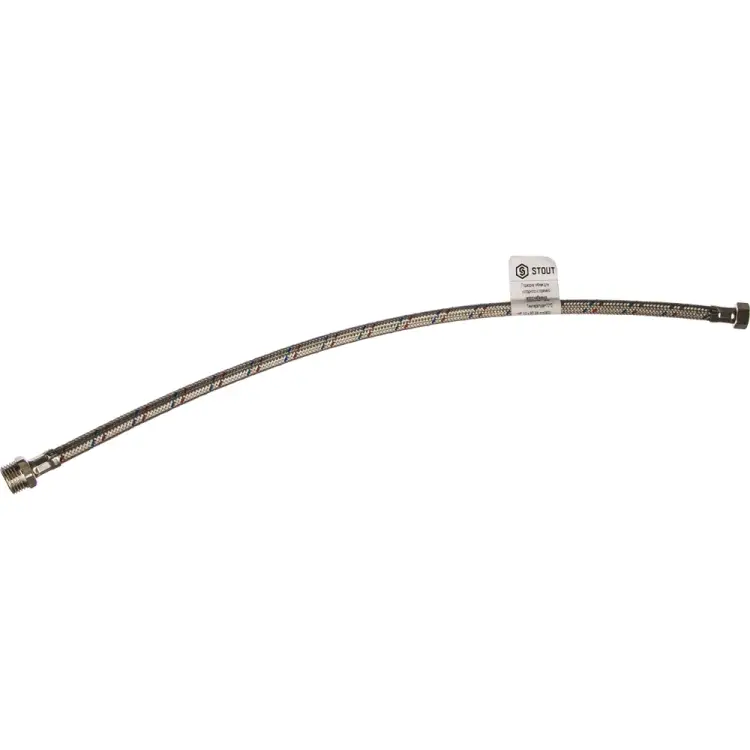 Гибкая подводка для воды STOUT RG008P0SIG0LEB