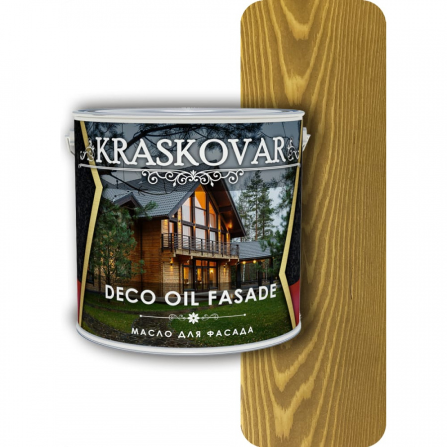 Масло для фасада Kraskovar Deco Oil Fasade