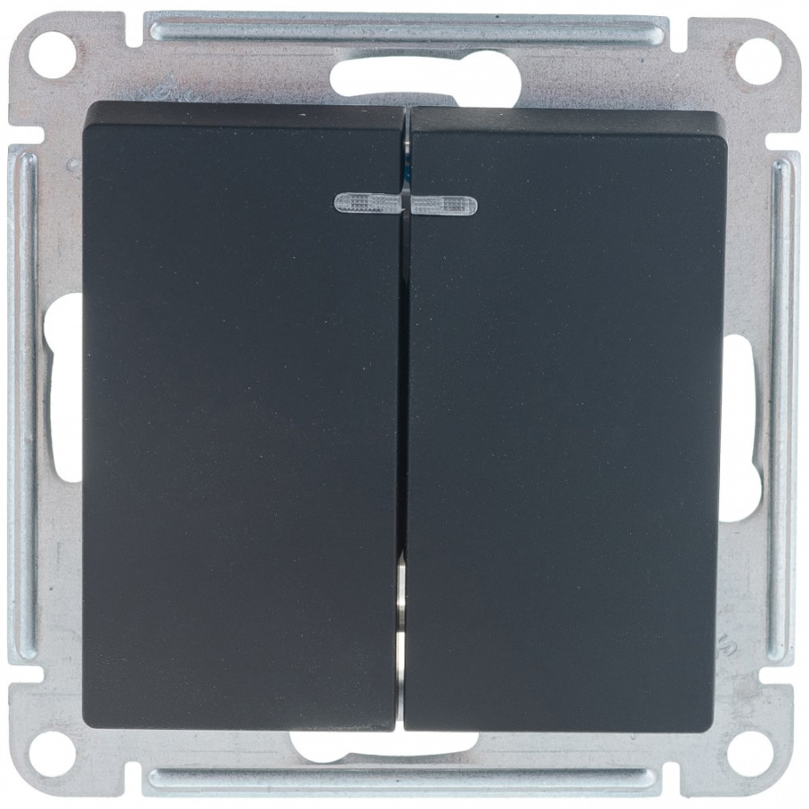 Двухклавишный выключатель Schneider Electric ATLASDESIGN