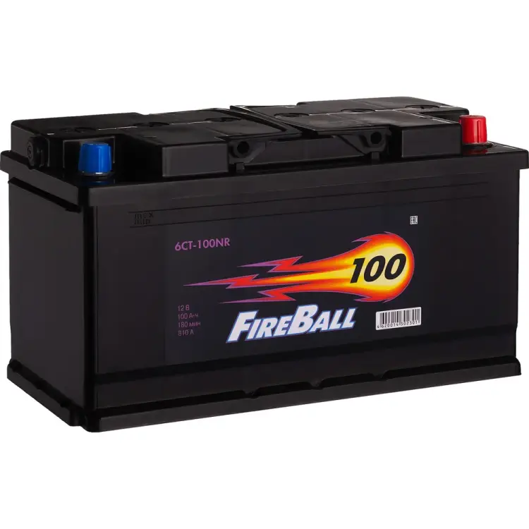Аккумулятор FIRE BALL 6ст 100 NR 810 А CCA 600120020