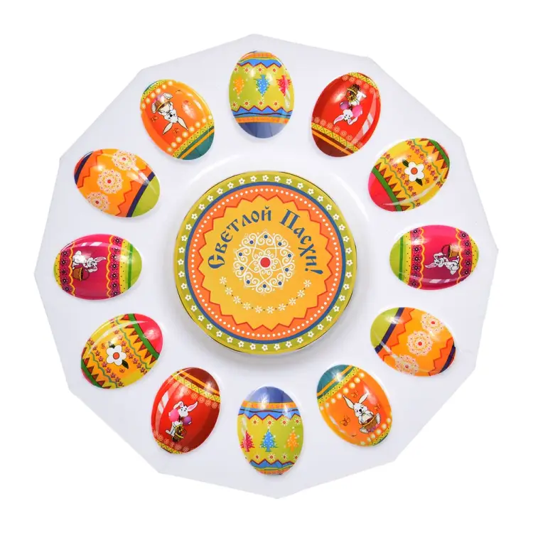Блюдо для кулича и 12 яиц MARMITON Пасхальное 17076