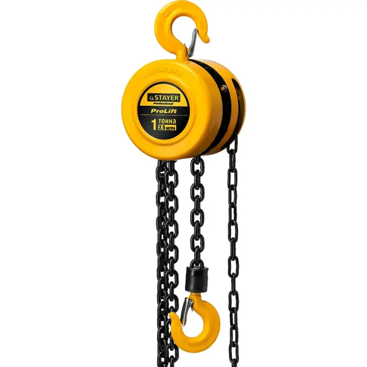 Шестеренная цепная таль STAYER PROLift Profi 4308-1_z01