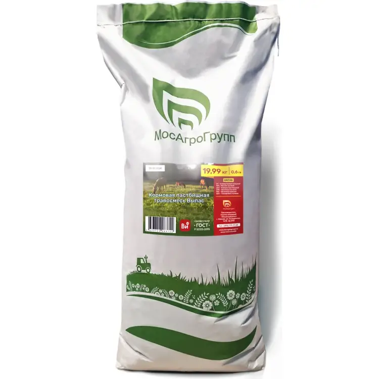 Кормовая пастбищная травосмесь МосАгроГрупп выпас ви МАВИК200007