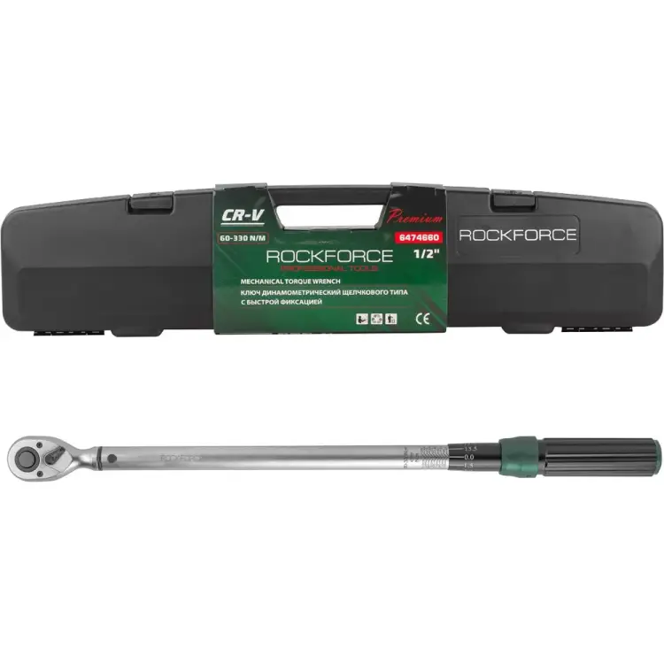 Динамометрический ключ Rockforce Premium RF-6474660(48614)