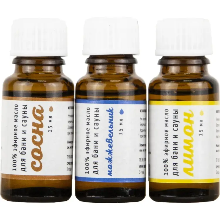 Набор эфирных масел Банная линия 11-496 Набор эфирных масел Банная линия 11-496