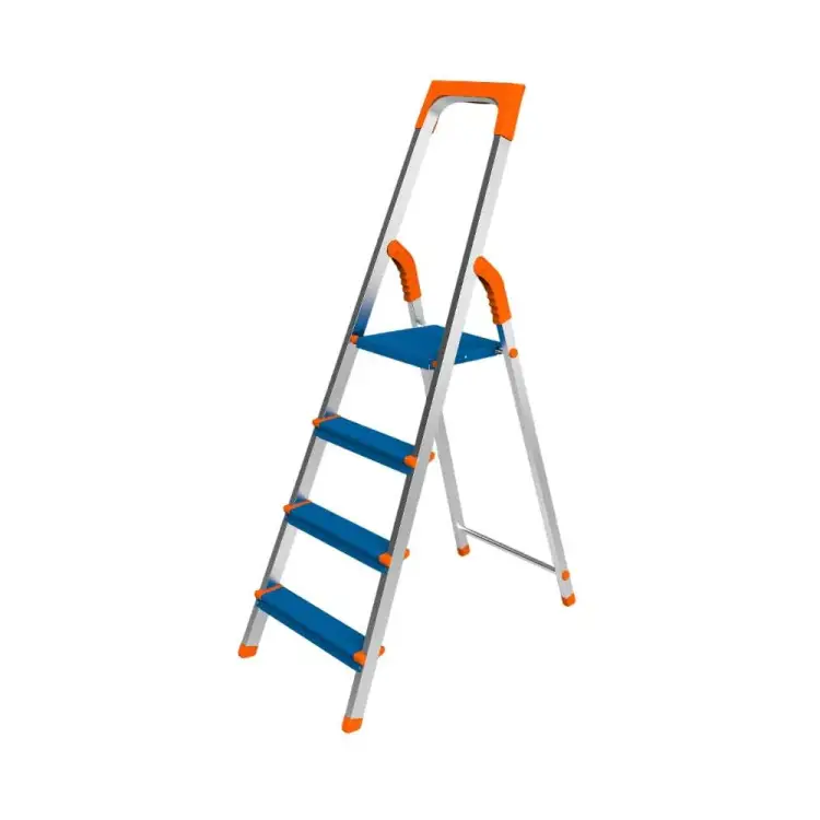 Алюминиевая комбинированная стремянка Sarayli EUROPA COLOR 18185 Алюминиевая комбинированная стремянка Sarayli EUROPA COLOR 18185
